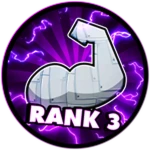 Rank 3 Roblox badge thumbnail