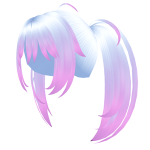 Purple and Blue Miku Anime Hair (Shining)