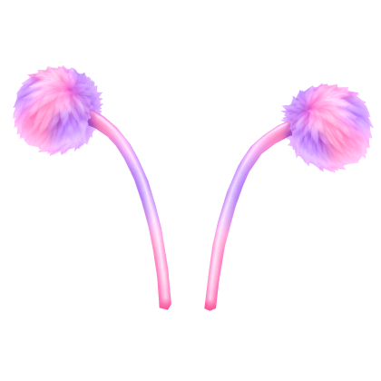 Pastel Pom-Pom Antennae Headband