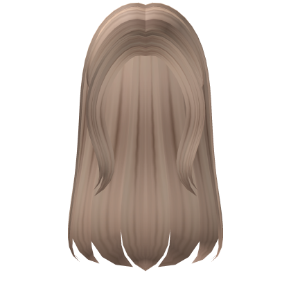 Straight School Girl Hair (Blonde) Roblox item