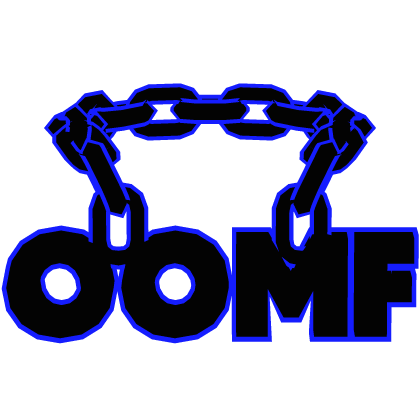 Cartoony Blue Oomf Chain Roblox item