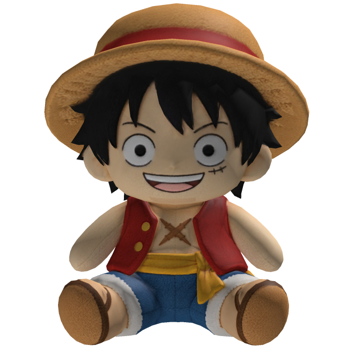 Pelúcia Monkey D. Luffy Cintura