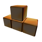 Gold Tetramino of Mastery (Code: KSPQ24 )