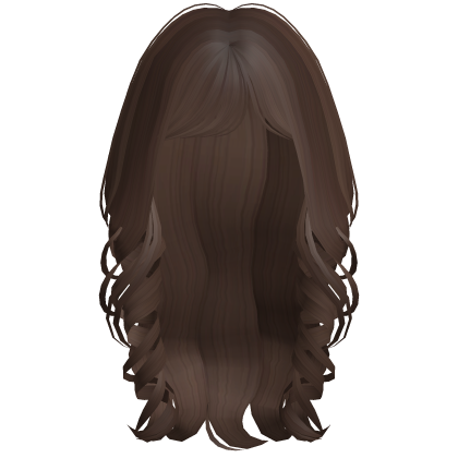 Soft Coquette Long Wavy Hair (Brown)