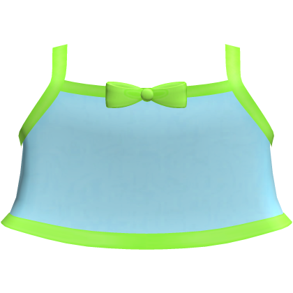 Cute Green & Blue Tweencore Tank Top Roblox item