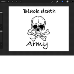 Black deathly army