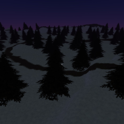 A Snowy Walk.