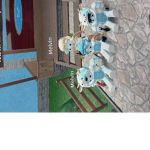 The blue berry cows