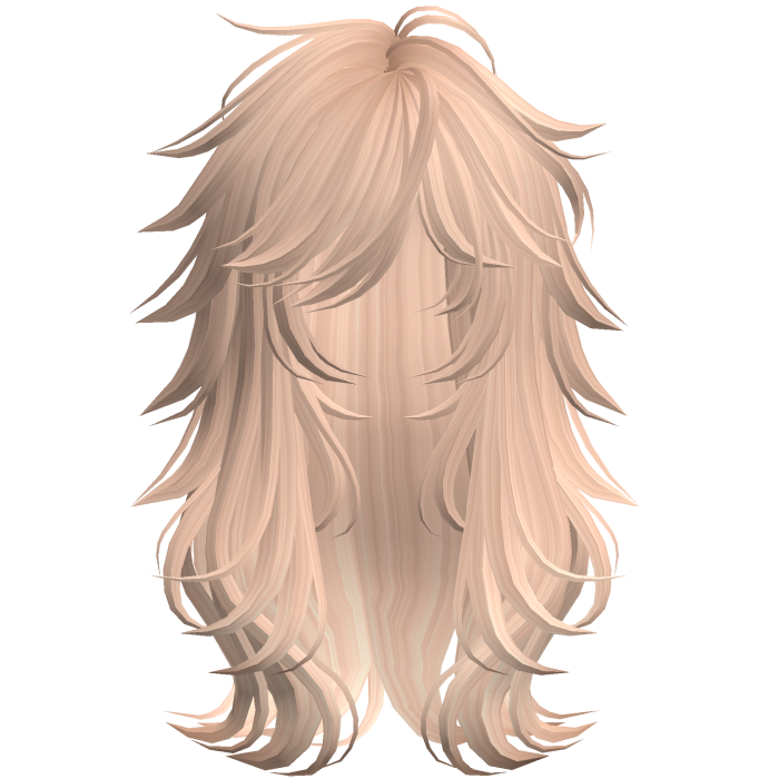 Scene Wispy Flared Wolfcut Blonde