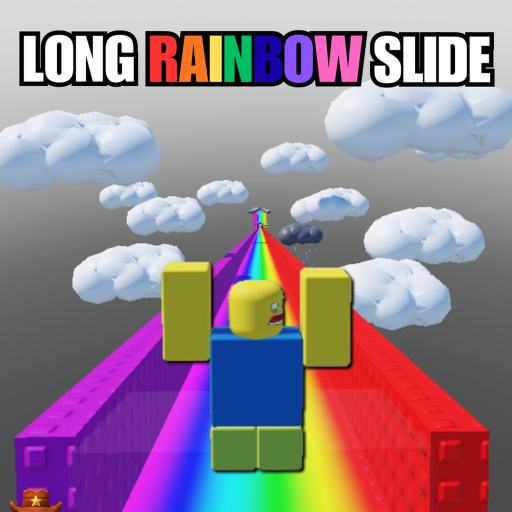 Long Rainbow Slide