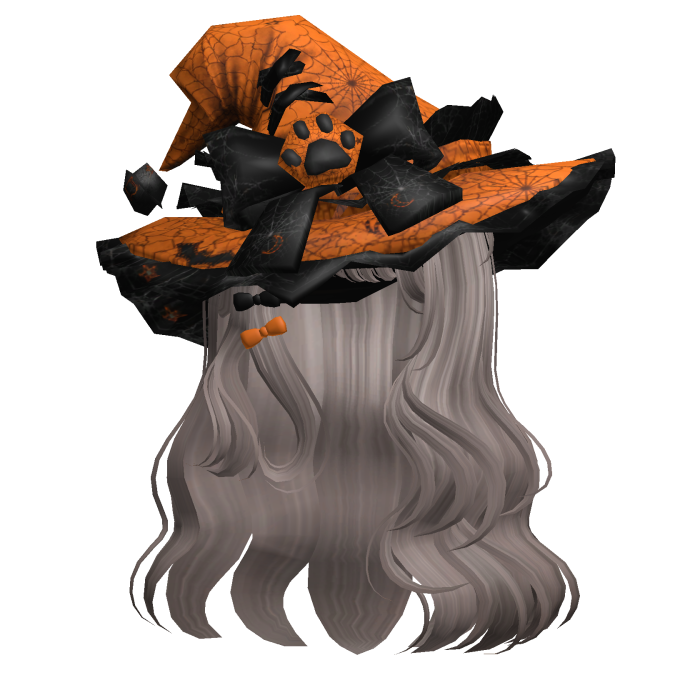 Ash Kawaii Witch Halloween Hair