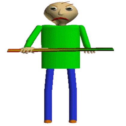 Baldi Angry Ruler