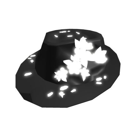 The White Classic Sakura Fedora [Emissive]