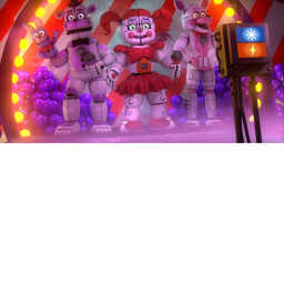 Circus baby's pizza world