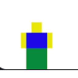 A roblox game but everything is big
