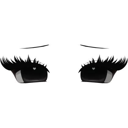 ۶ৎ kawaii doll anime 3D eyes with lashes Roblox item