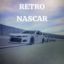 retro nascar icon