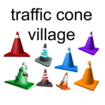traffic cone village