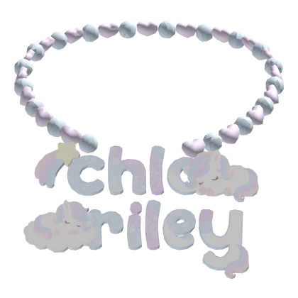 chlo & riley 2 name unicorn Roblox item render