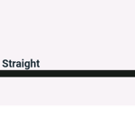 Straighter than a line