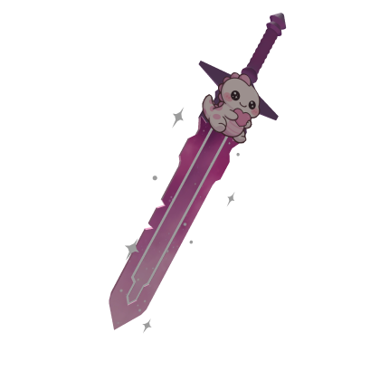 Kawaii Pink Dino Sword thumbnail
