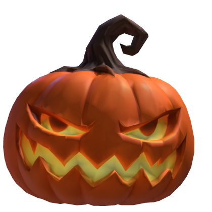 carved pumpkin head