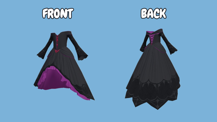 [Layered] Princess ballroom gown set preview 2