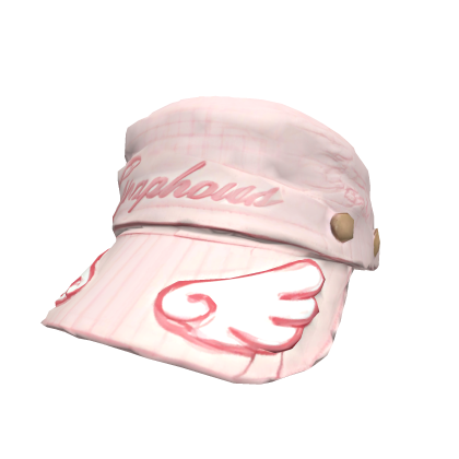 Pink Heavenly Angel Wing Cap ✧ Roblox item