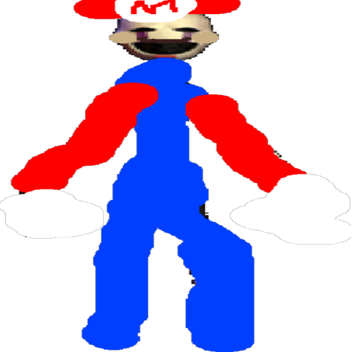 Mario body Roblox decal