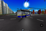 bus driving.