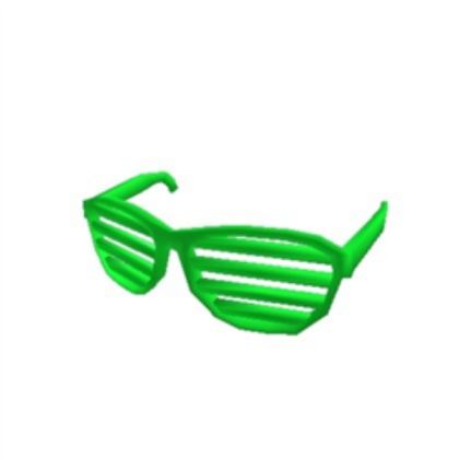 Neon Green Shuttershades Roblox decal