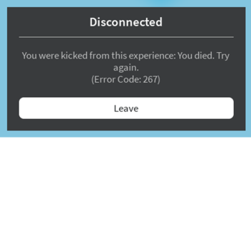 Obby but you get kicked if you die