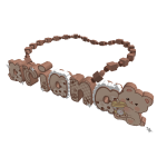 ariana bubble tea necklace 1.0
