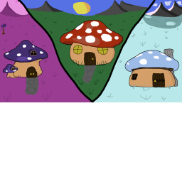 Mushroom village Obby part 2
