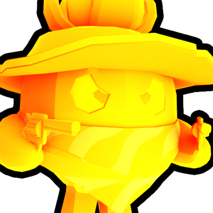 Gold Cactus Cowboy