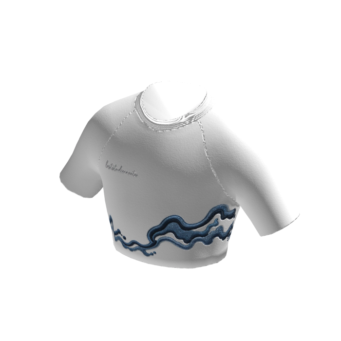 Waveform Crop Tee