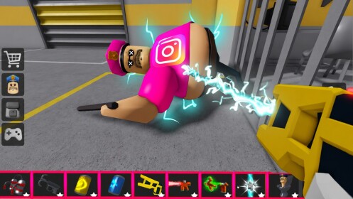Lari Penjara Polisi INSTA-GRAM! (Obby)