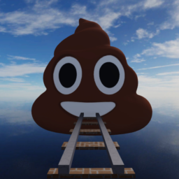 Cart Ride Into Poop!