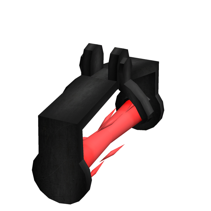 Red Right Holdable Reworked Astro Plasma Claw