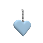 Blue Heart Keychain (1.0)