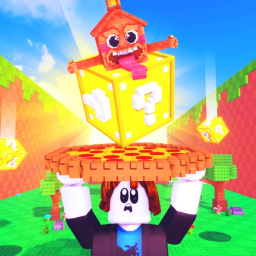 Catch a Falling Lucky Block!