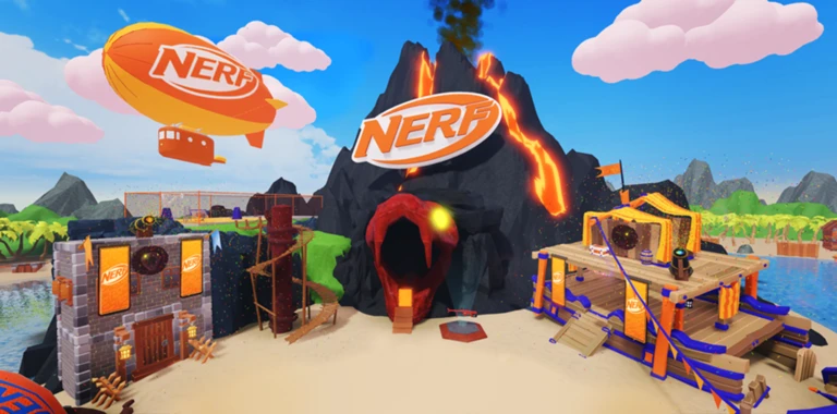 Nerf Island Game Screenshot