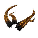Royal Gold Venom Horns