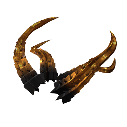 Royal Gold Venom Horns Roblox item