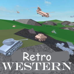 Retro Western Development Place icon