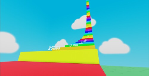[NEW!]⭐ STUDS JUMP OBBY (+40 STUDS 😱)