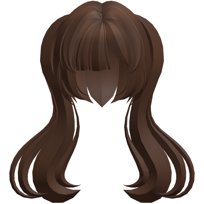 moe thick long fluffy ponytails brown