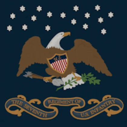 7th U.S Infantry Regiment Roblox group icon