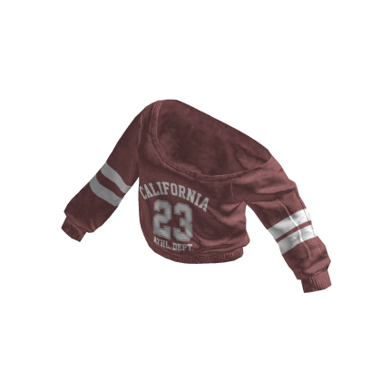 Pink California One-Shoulder Sweater