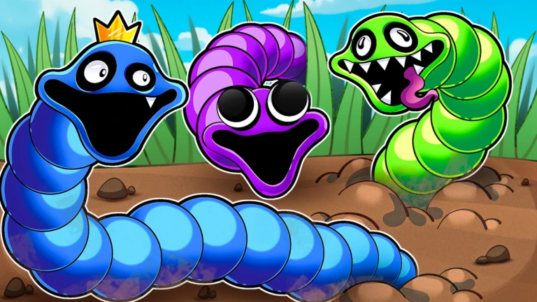 MORPH WORLD! 🪱 [HUNGRY WORMS]